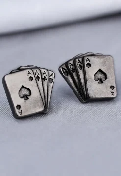 Aces Rule Metallic Collar Tips