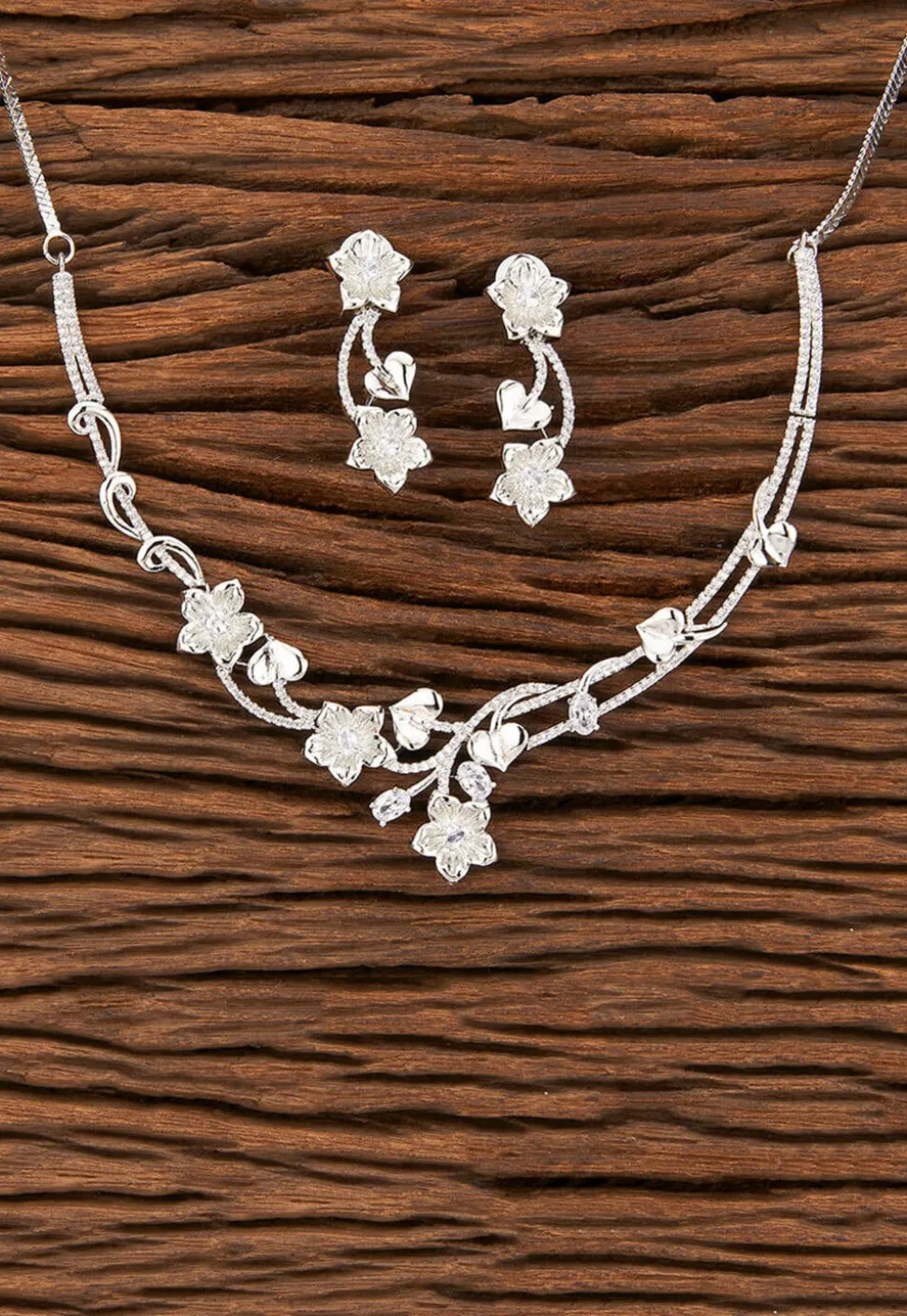 American Diamond Studded Necklace