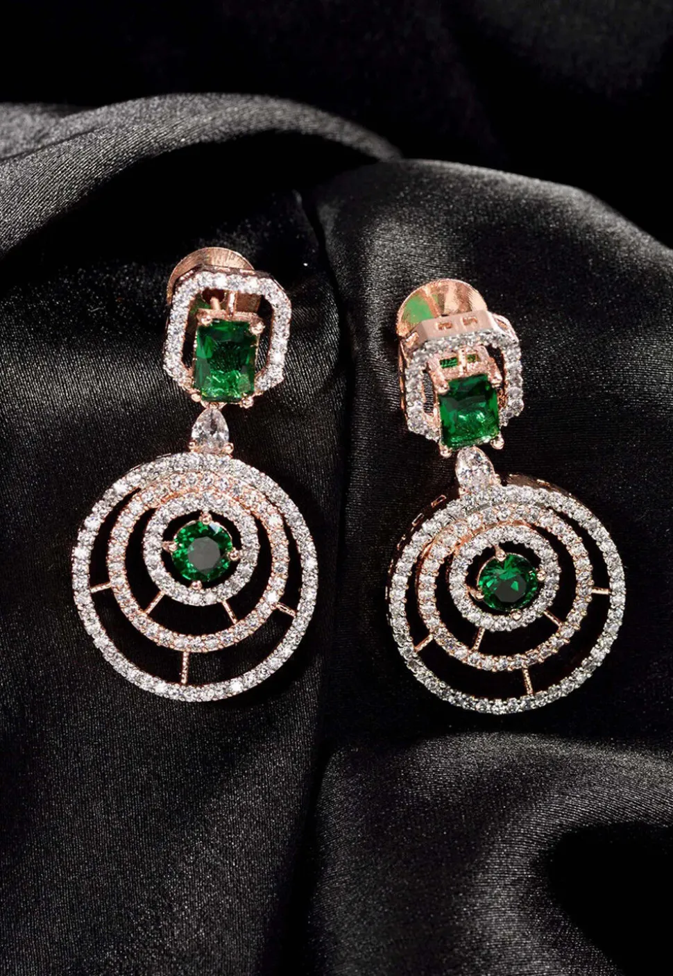 American Diamond Studded Earrings