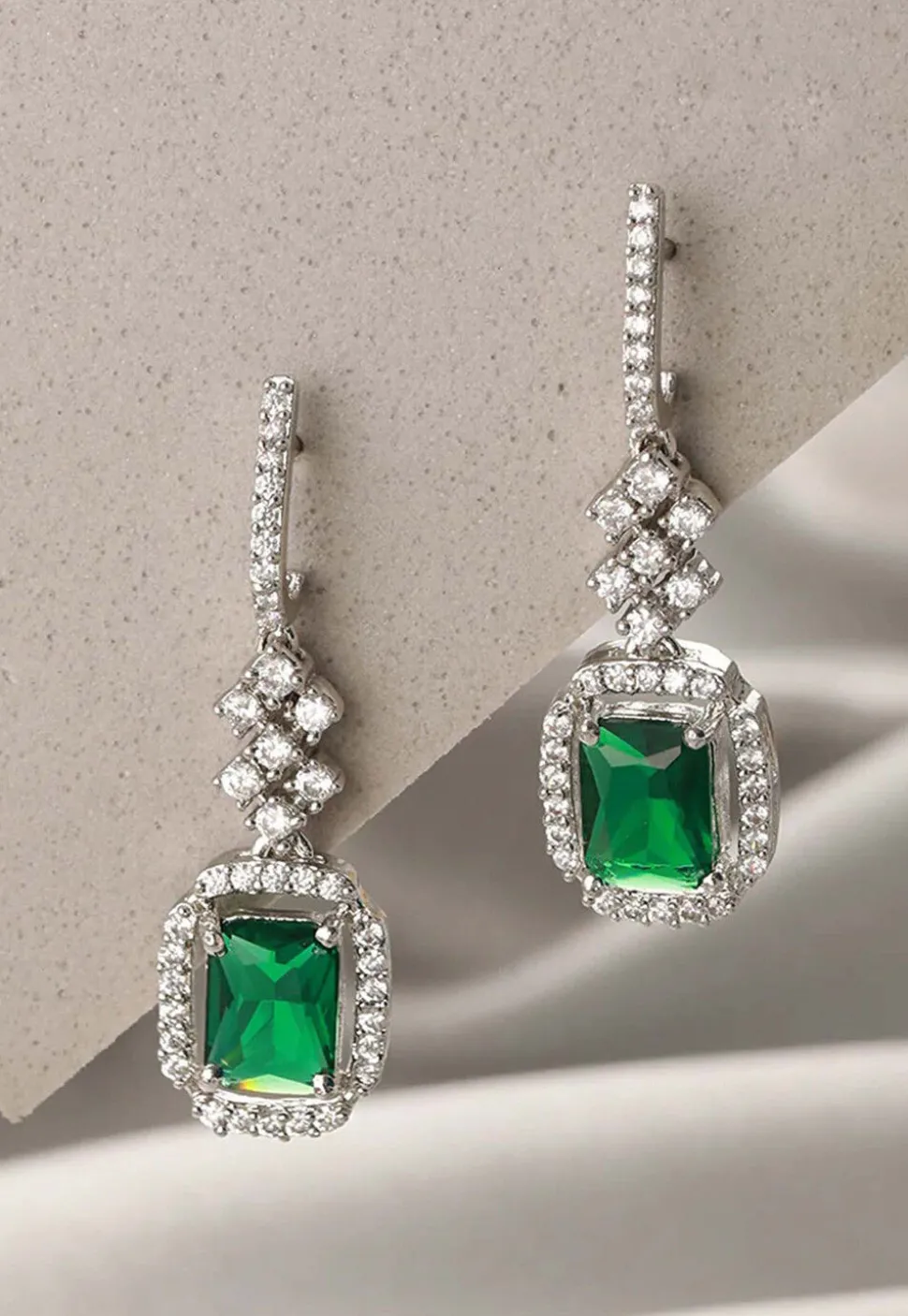 American Diamond Studded Earrings