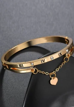 American Diamond Studded Openable Bracelet
