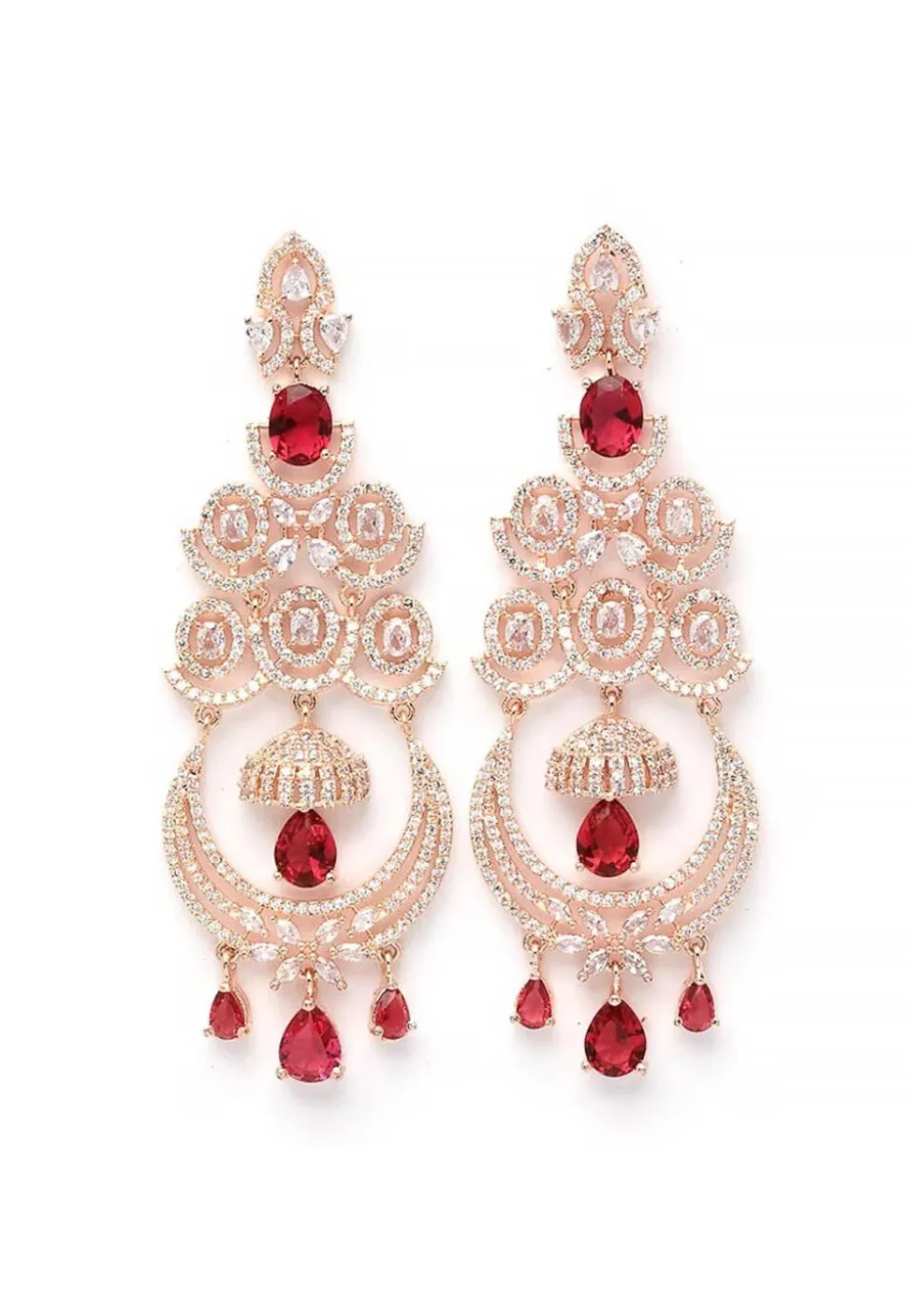 American Diamond Studded Earrings
