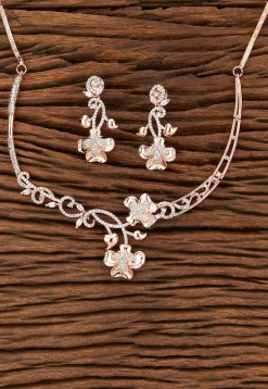 American Diamond Studded Necklace