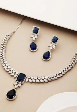 American Diamond Studded Necklace Set