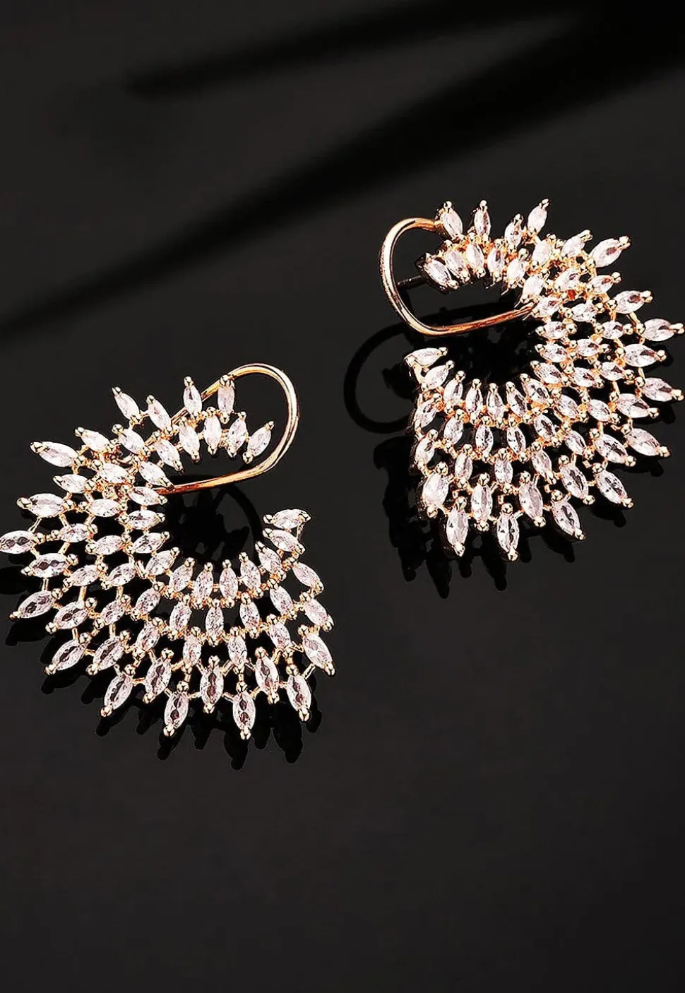 American Diamond Studded Earrings