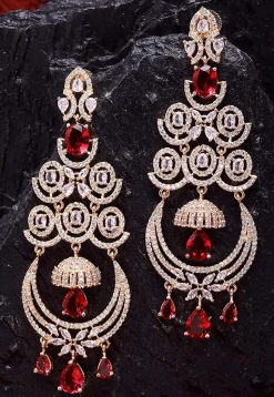 American Diamond Studded Earrings