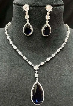 American Diamond Studded Necklace Set