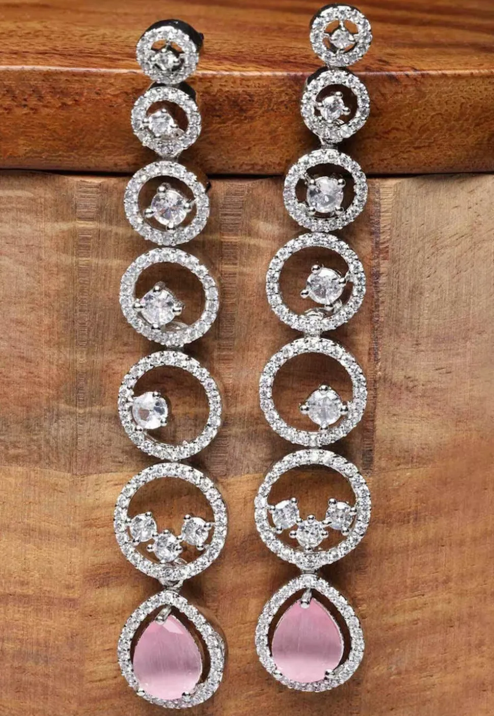 American Diamond Studded Earrings
