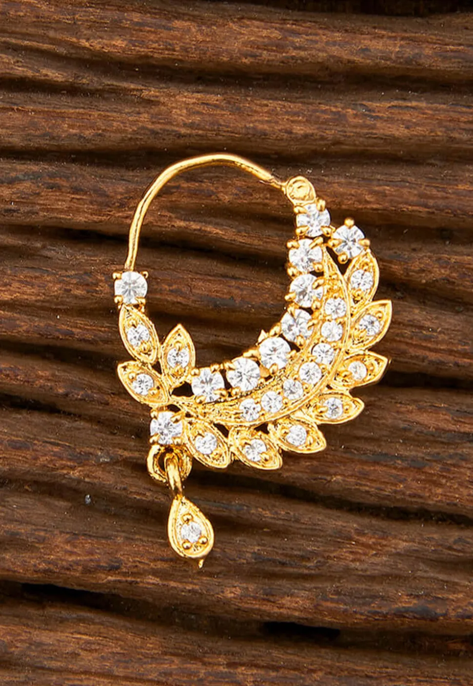 American Diamond Studded Nose Ring