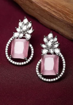 American Diamond Studded Earrings