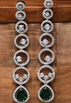 American Diamond Studded Earrings