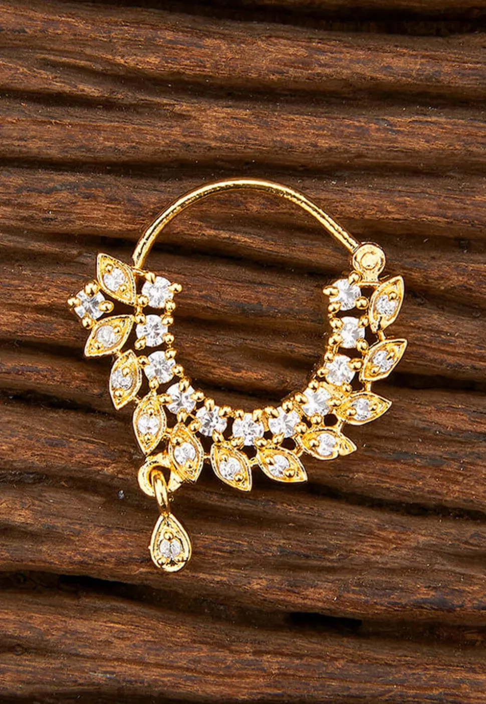 American Diamond Studded Nose Ring