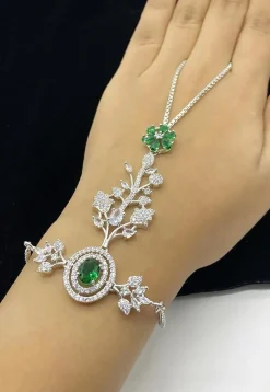 American Diamond Studded Haath phool