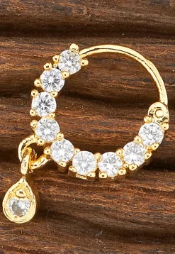 American Diamond Studded Nose Ring