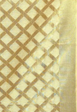 Banarasi Cotton Silk Dupatta in Light Beige