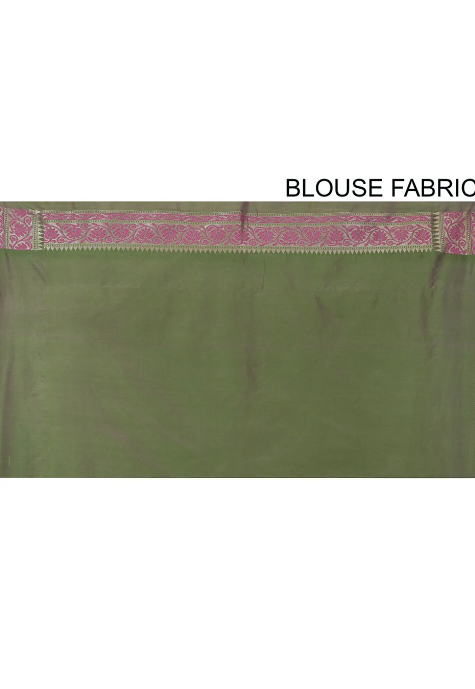 Banarasi Katan Silk Saree in Green