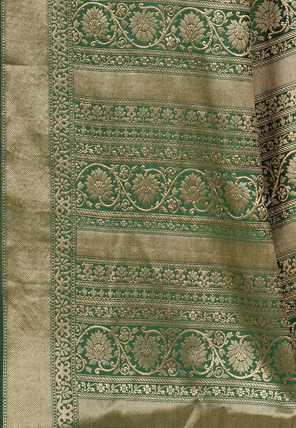 Banarasi Muga Silk Saree in Beige