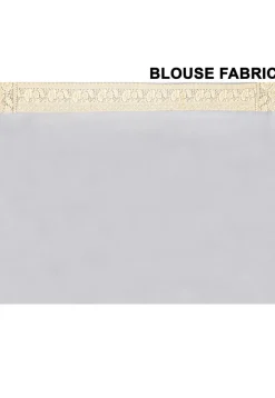 Banarasi Pure Chiffon Saree in Grey