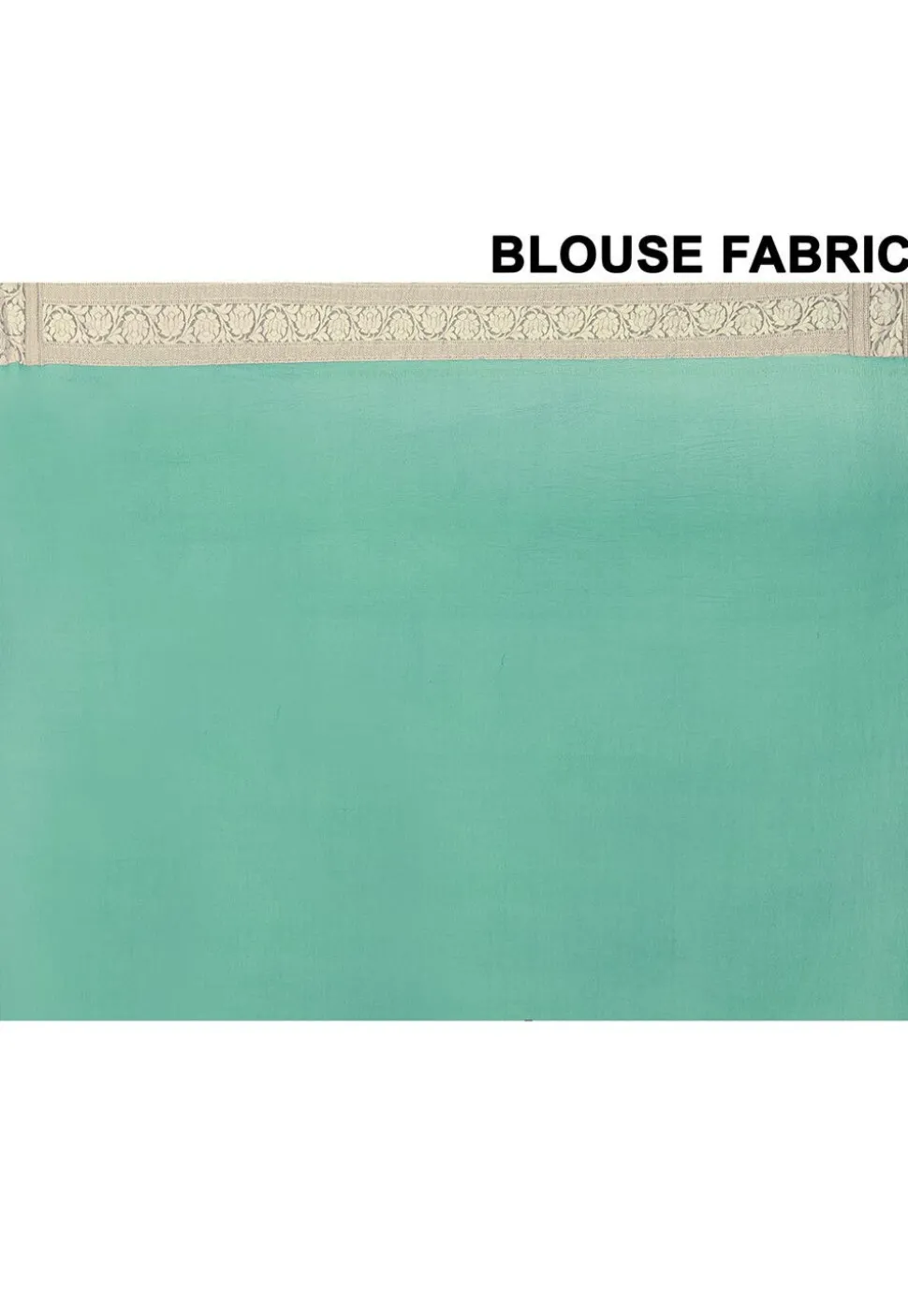 Banarasi Pure Chiffon Saree in Sea Green