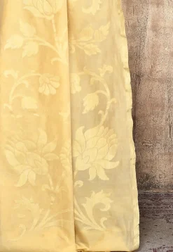 Banarasi Pure Cotton Silk Saree in Beige
