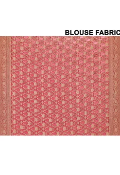 Banarasi Pure Crepe Silk Saree in Light Purple