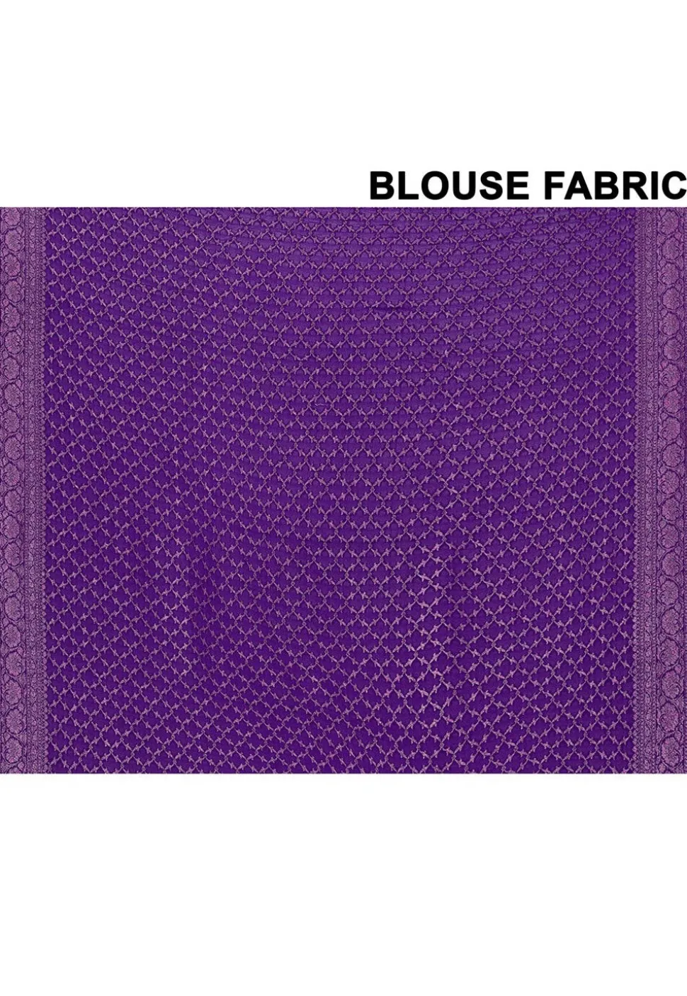 Banarasi Pure Crepe Silk Saree in Magenta