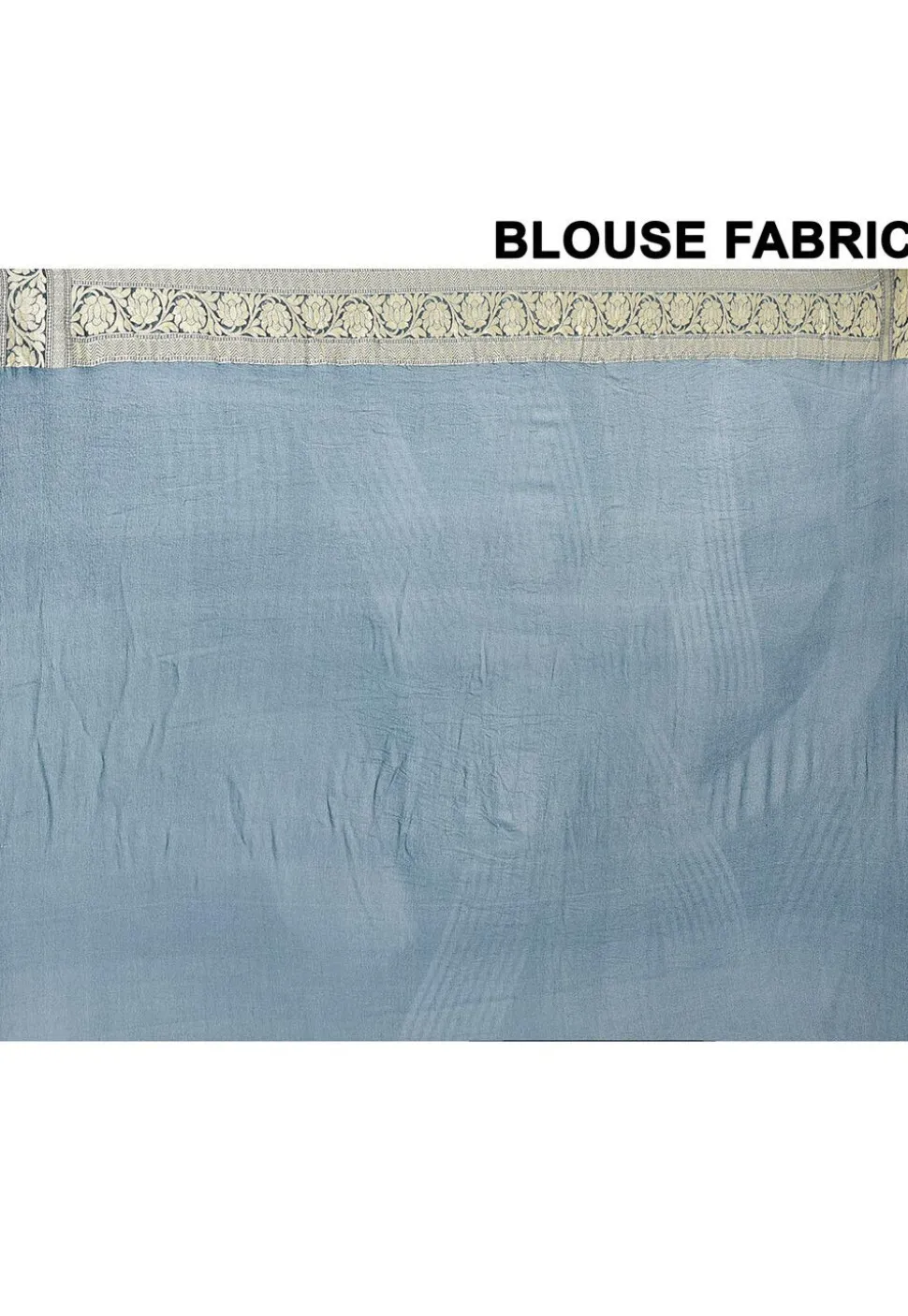 Banarasi Pure Crepe Silk Saree in Teal Blue