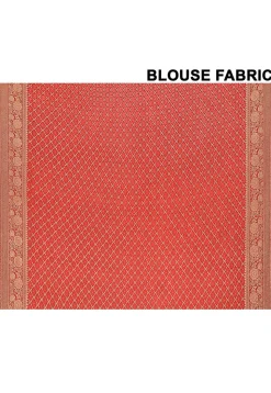 Banarasi Pure Crepe Silk Saree in Mustard