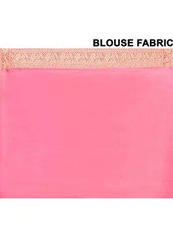 Banarasi Pure Crepe Silk Saree in Navy Blue