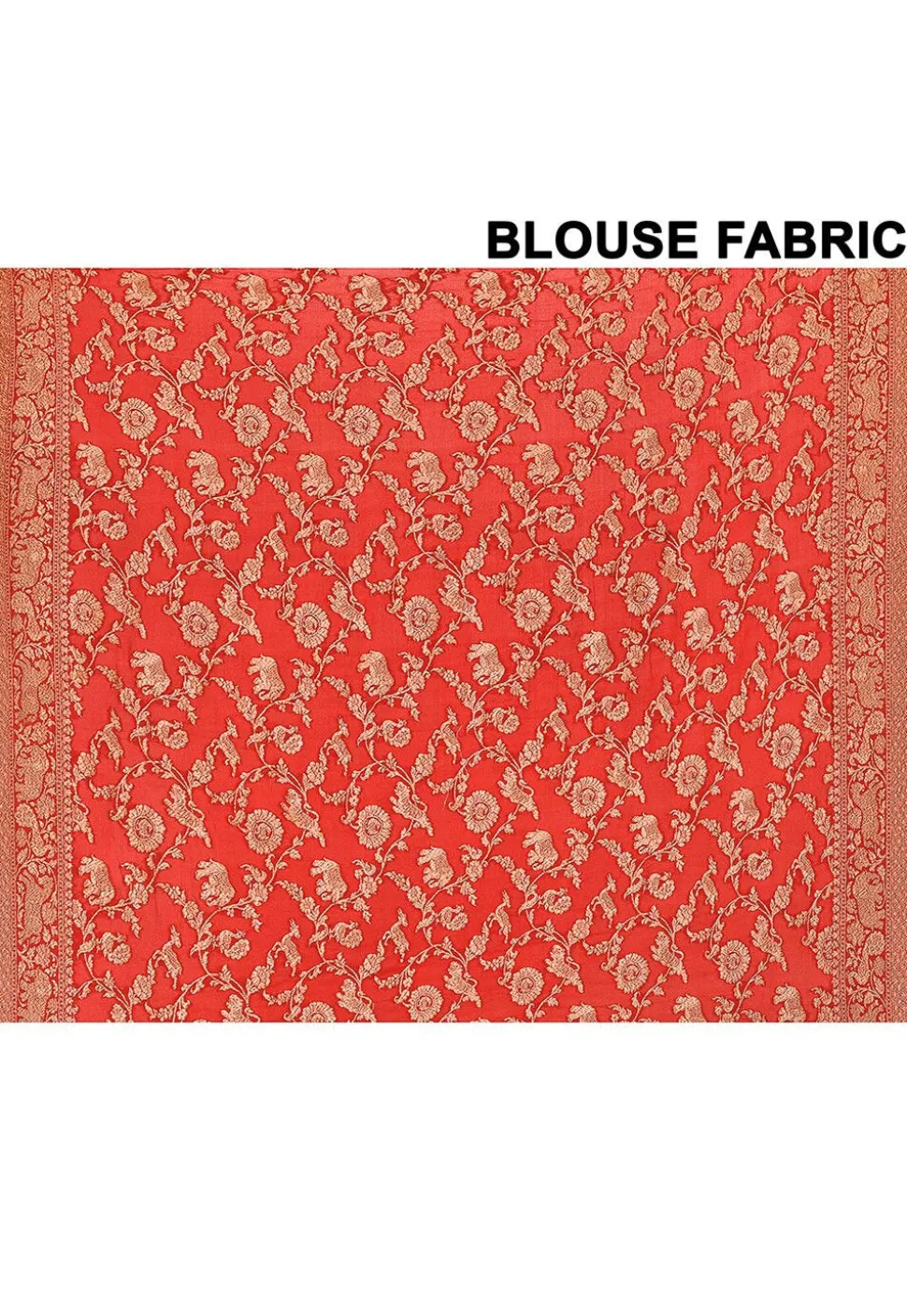 Banarasi Pure Crepe Silk Saree in Cream