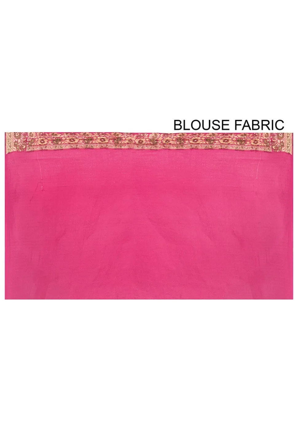 Banarasi Pure Georgette Silk Saree in Magenta