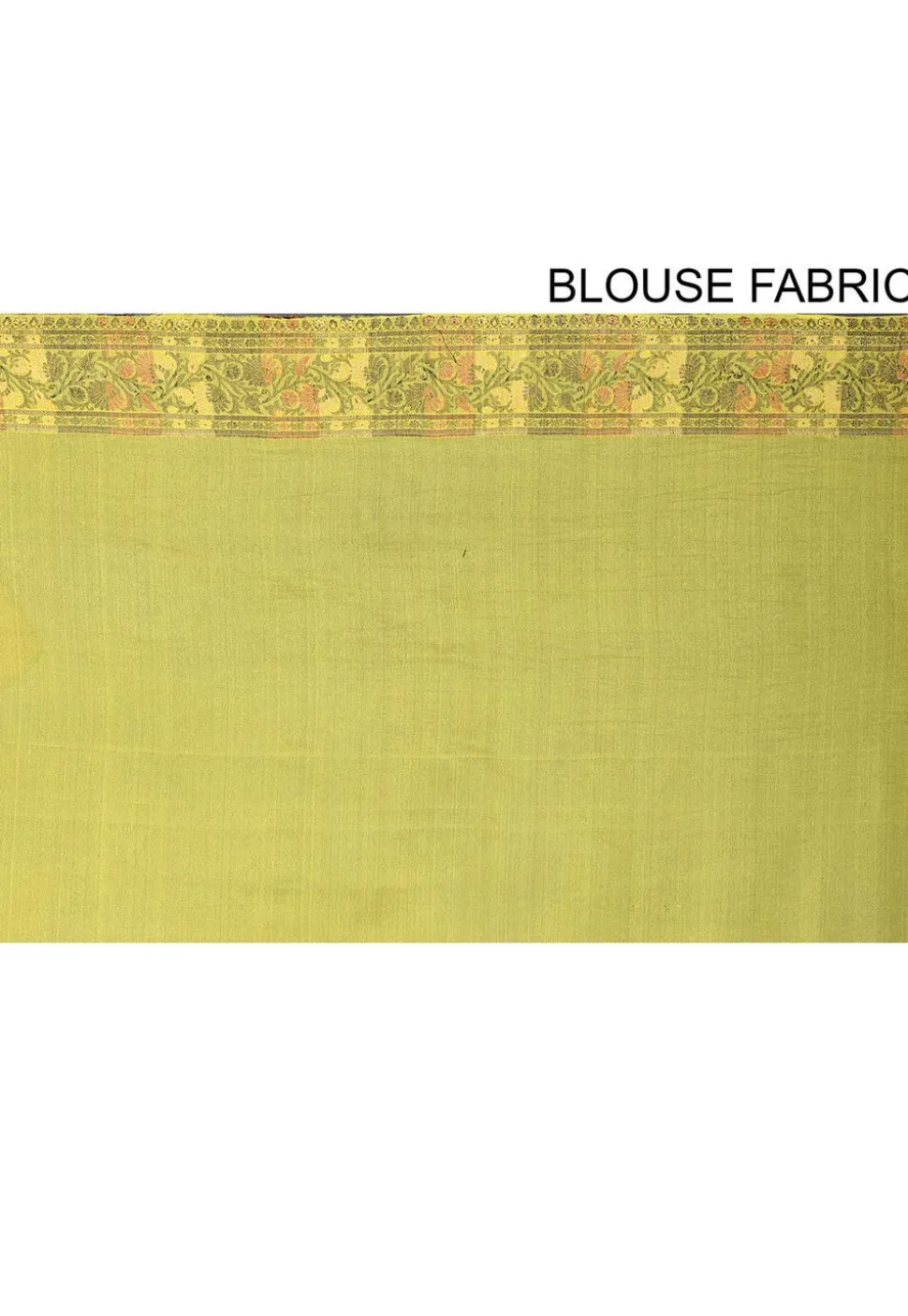 Banarasi Pure Georgette Saree in Neon Yellow