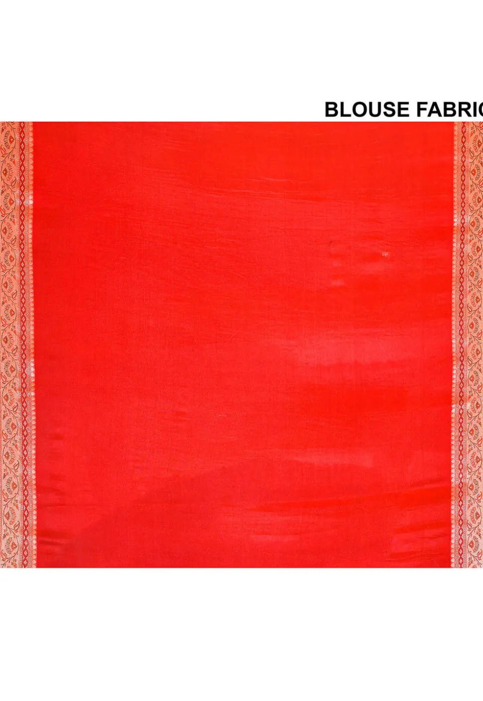 Banarasi Pure Georgette Silk Saree in Orange