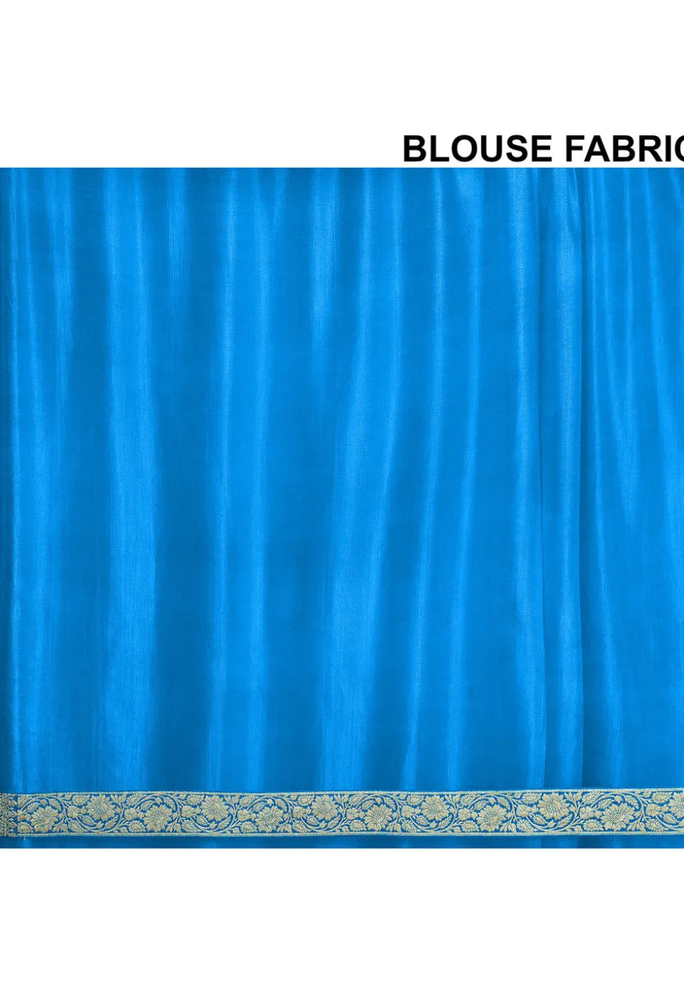 Banarasi Pure Georgette Silk Saree in Blue