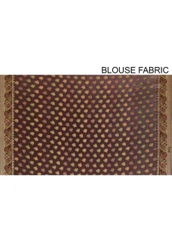 Banarasi Pure Georgette Silk Saree in Wine