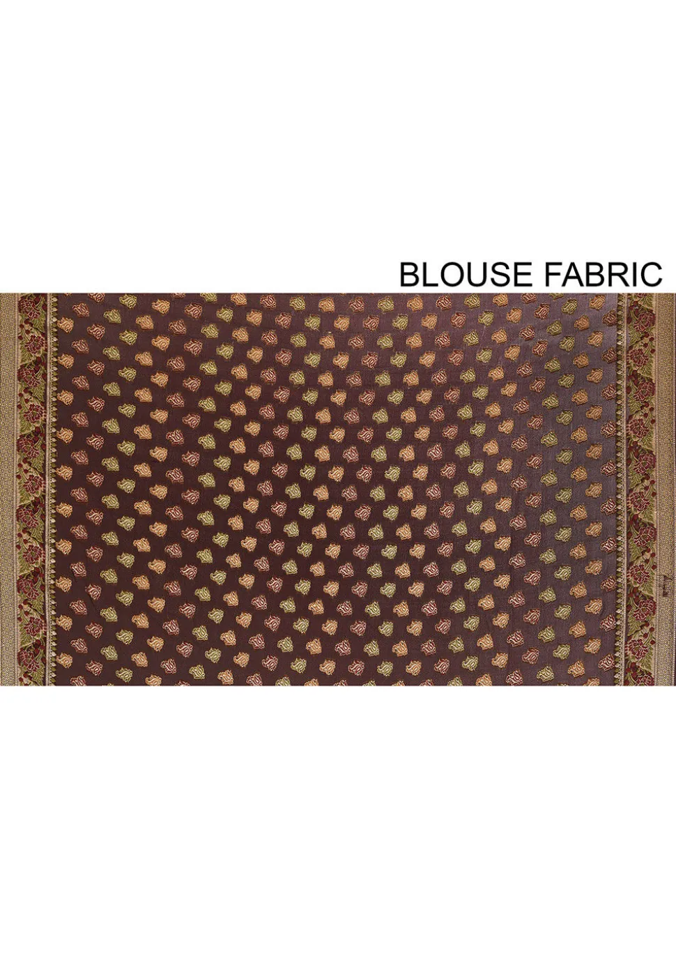 Banarasi Pure Georgette Silk Saree in Wine