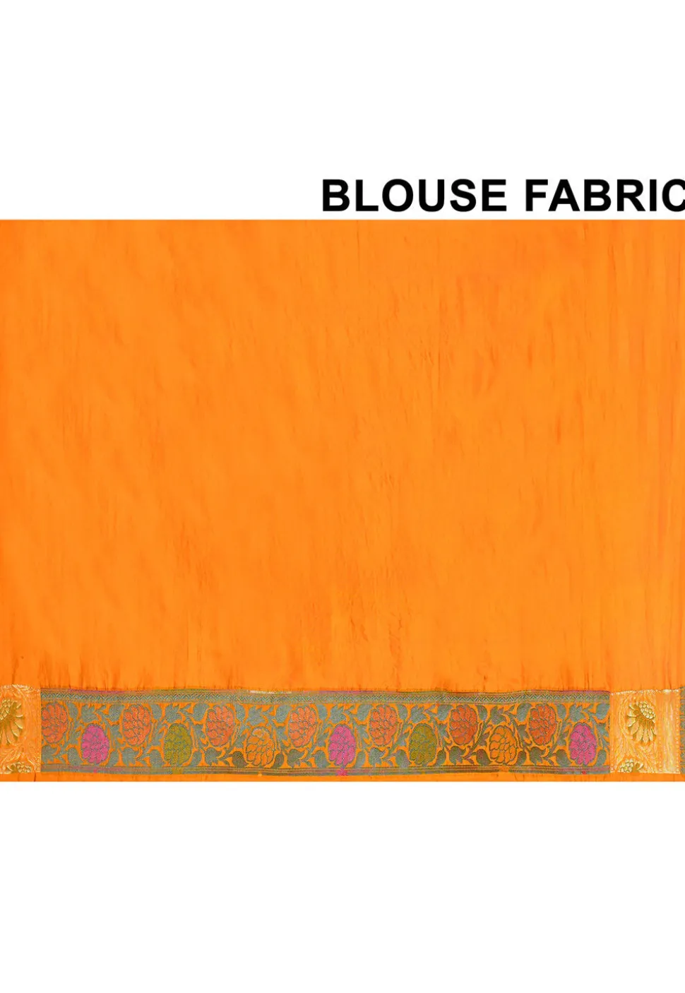 Banarasi Pure Silk Saree in Mustard