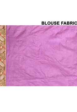 Banarasi Pure Silk Saree in Purple