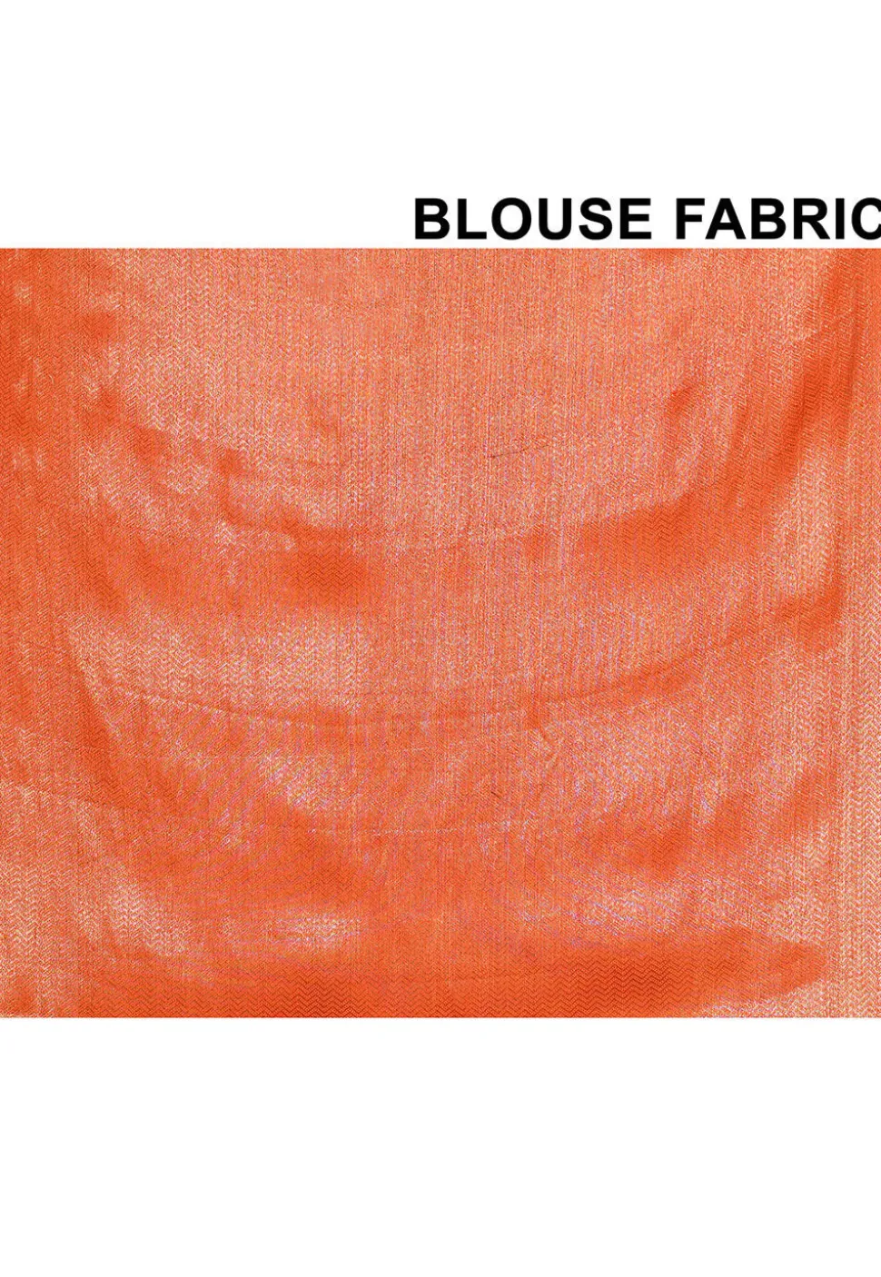 Banarasi Pure Silk Saree in Orange