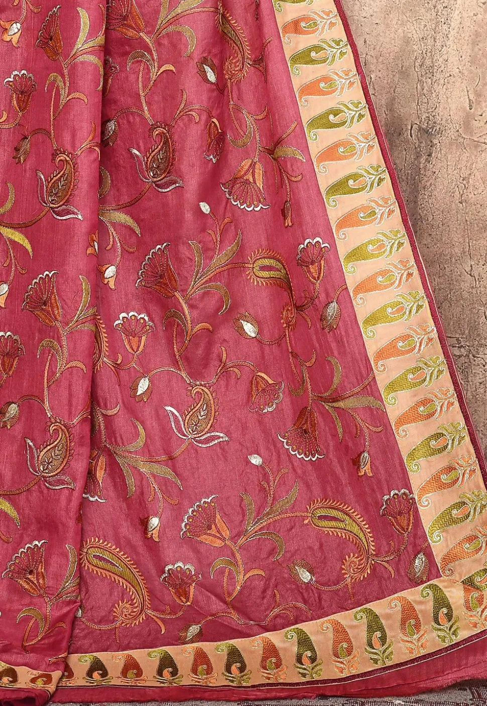 Banarasi Pure Silk Saree in Red