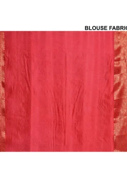 Banarasi Pure Silk Saree in Red