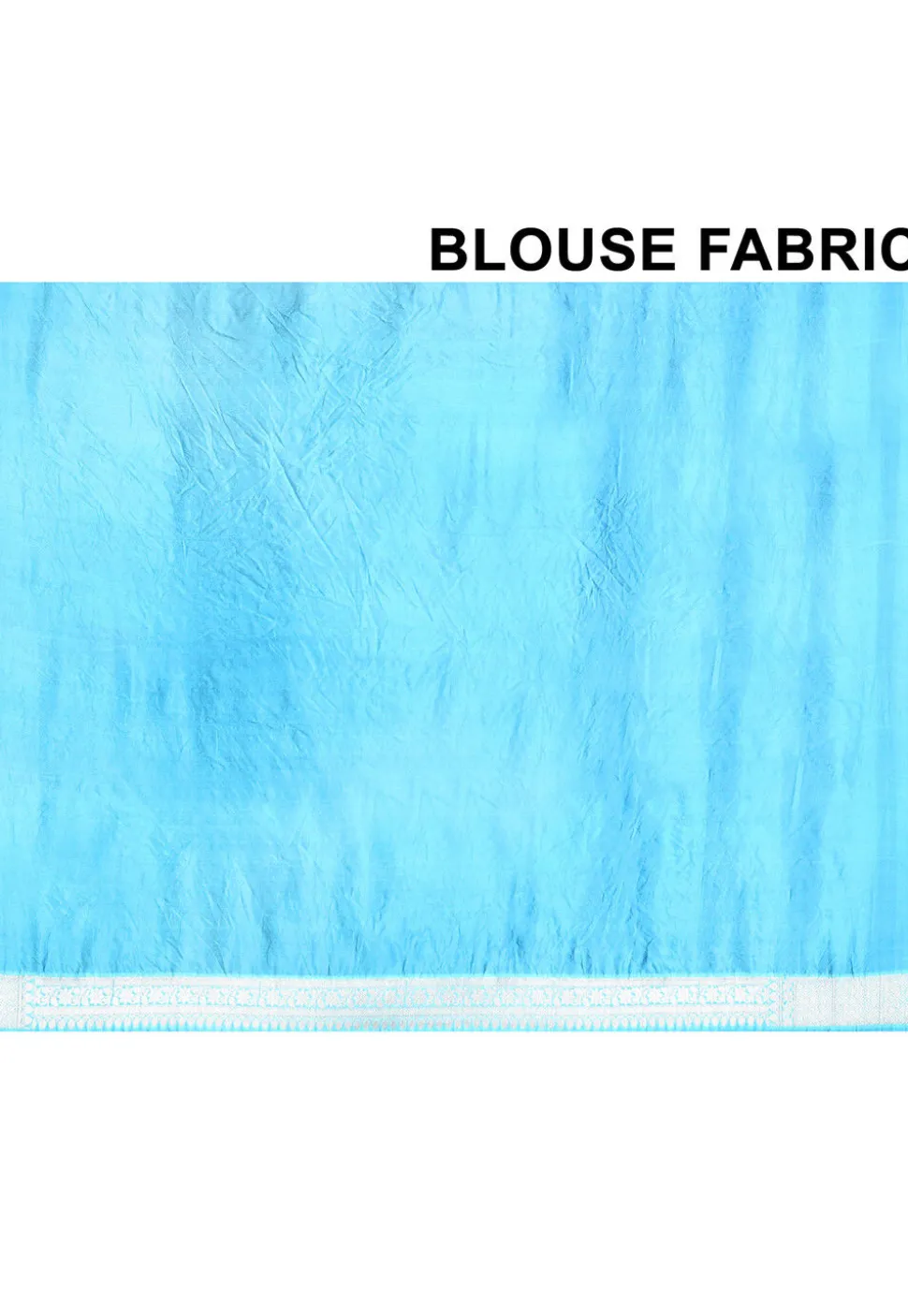 Banarasi Pure Silk Saree in Sky Blue