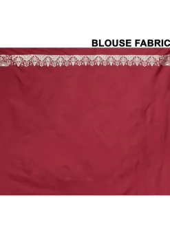Banarasi Pure Silk Saree in Red