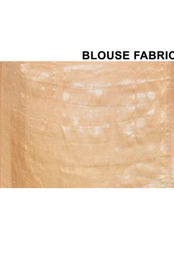 Banarasi Pure Silk Saree in Peach