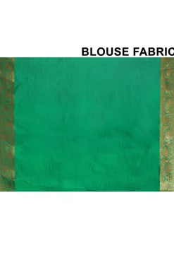Banarasi Pure Silk Saree in Green