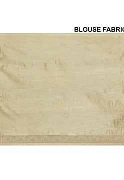 Banarasi Pure Silk Saree in Beige