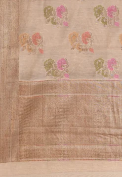 Banarasi Saree in Beige