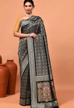 Banarasi Saree in Black