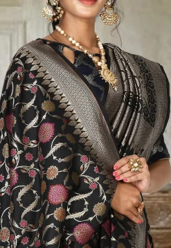 Banarasi Saree in Black