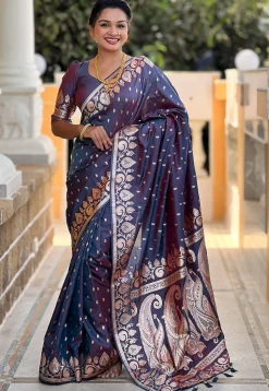 Banarasi Saree in Blue